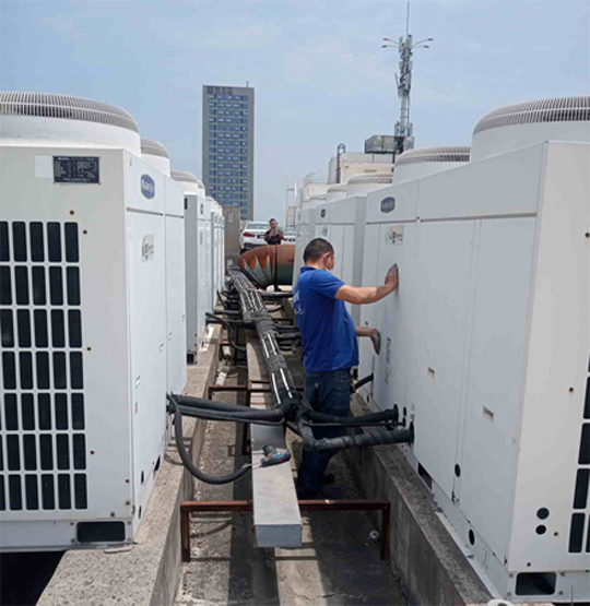 汶川中央空调制热和不制冷系统维修方法